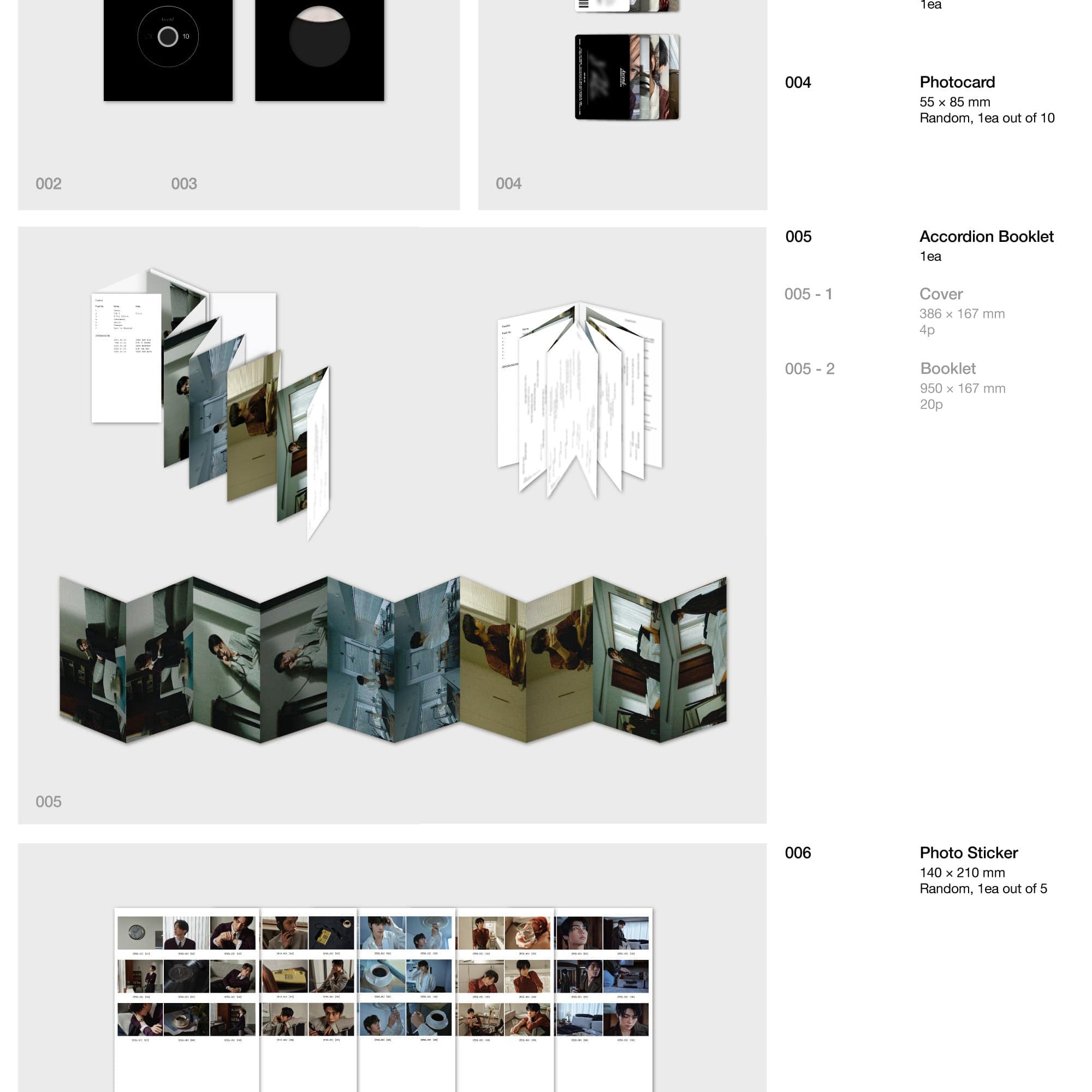 Kai Media [hello82 Pop-Up Exclusive] ZEROBASEONE - The 6th Mini Album [Ascend-] 10 Kawaii Gifts