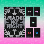 Kai Media LE SSERAFIM - 2nd Single Album 'Made My Night' (Compact Ver.) Kawaii Gifts