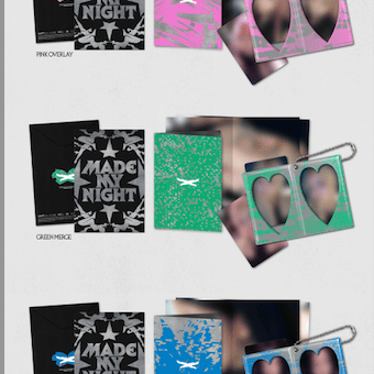 Kai Media LE SSERAFIM - 2nd Single Album 'Made My Night' (Compact Ver.) Kawaii Gifts