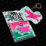 Kai Media LE SSERAFIM - 2nd Single Album 'Made My Night' (Glow Clicker Keychaim Ver.) [ONE PER PERSON] Pink Kawaii Gifts