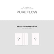 Kai Media [Pop-Up Exclusive] LE SSERAFIM - 2nd Studio Album 'Pureflow' pt.1 (Compact Ver.) Kawaii Gifts