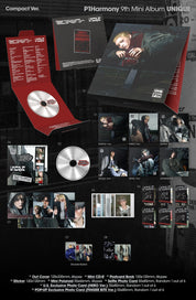 Kai Media [Pop-Up Exclusive] P1Harmony - Unique (9th Mini Album) Compact Ver. Kawaii Gifts