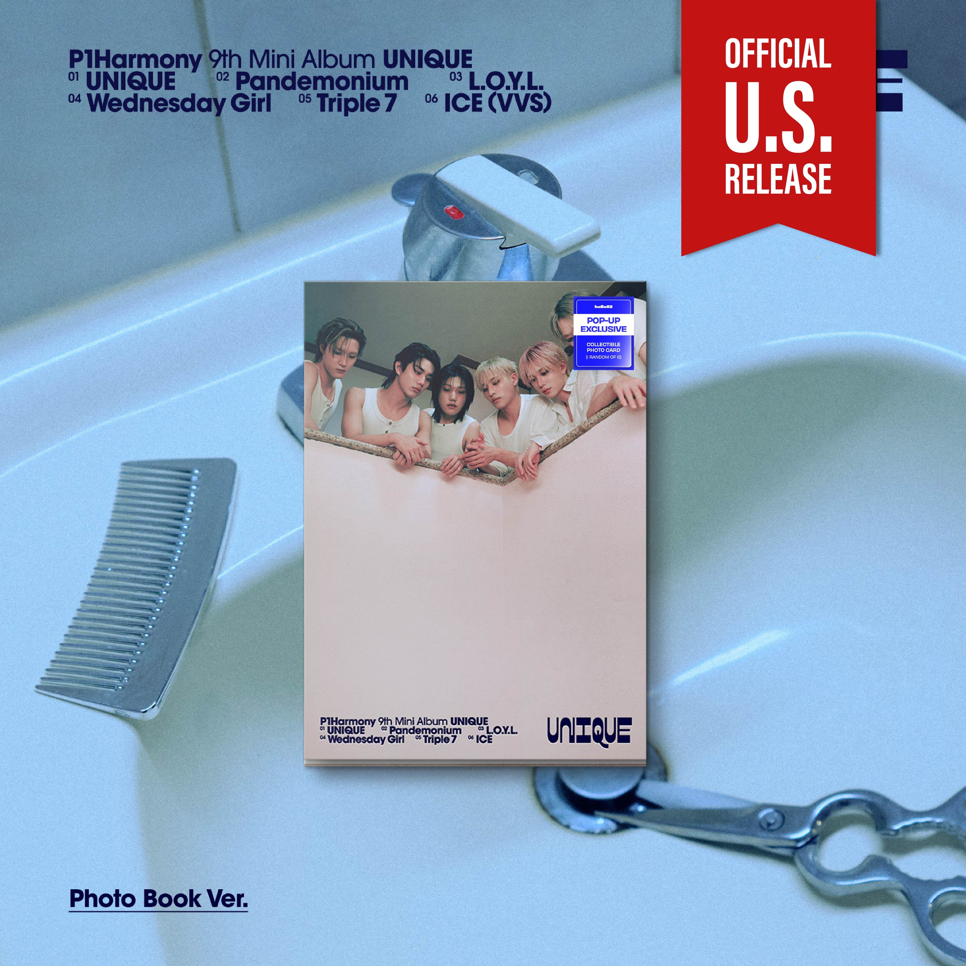Pop-Up Exclusive] P1Harmony - Unique (9th Mini Album) Photobook