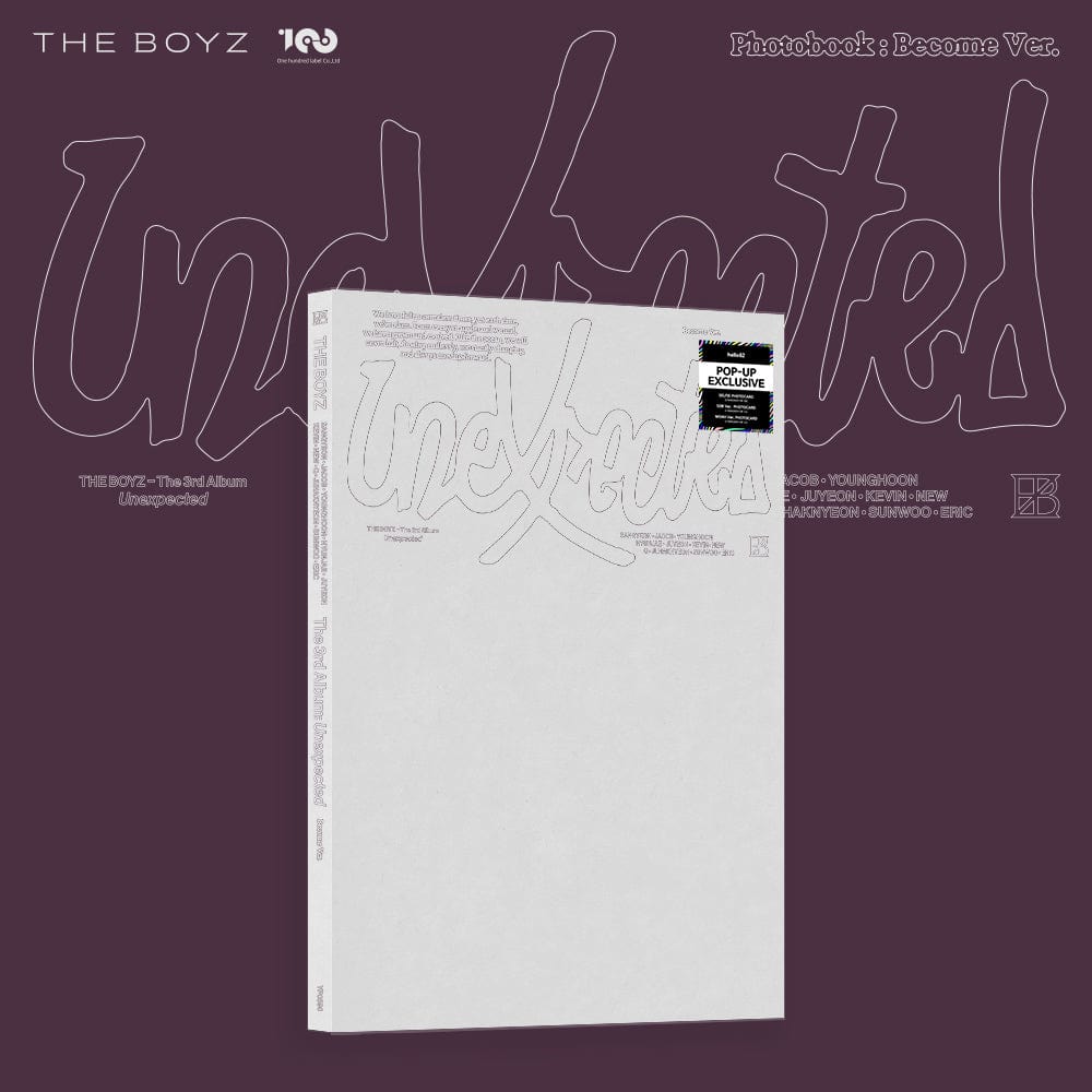 Pop-Up Exclusive] THE BOYZ - Unexpected – Kawaii Gifts