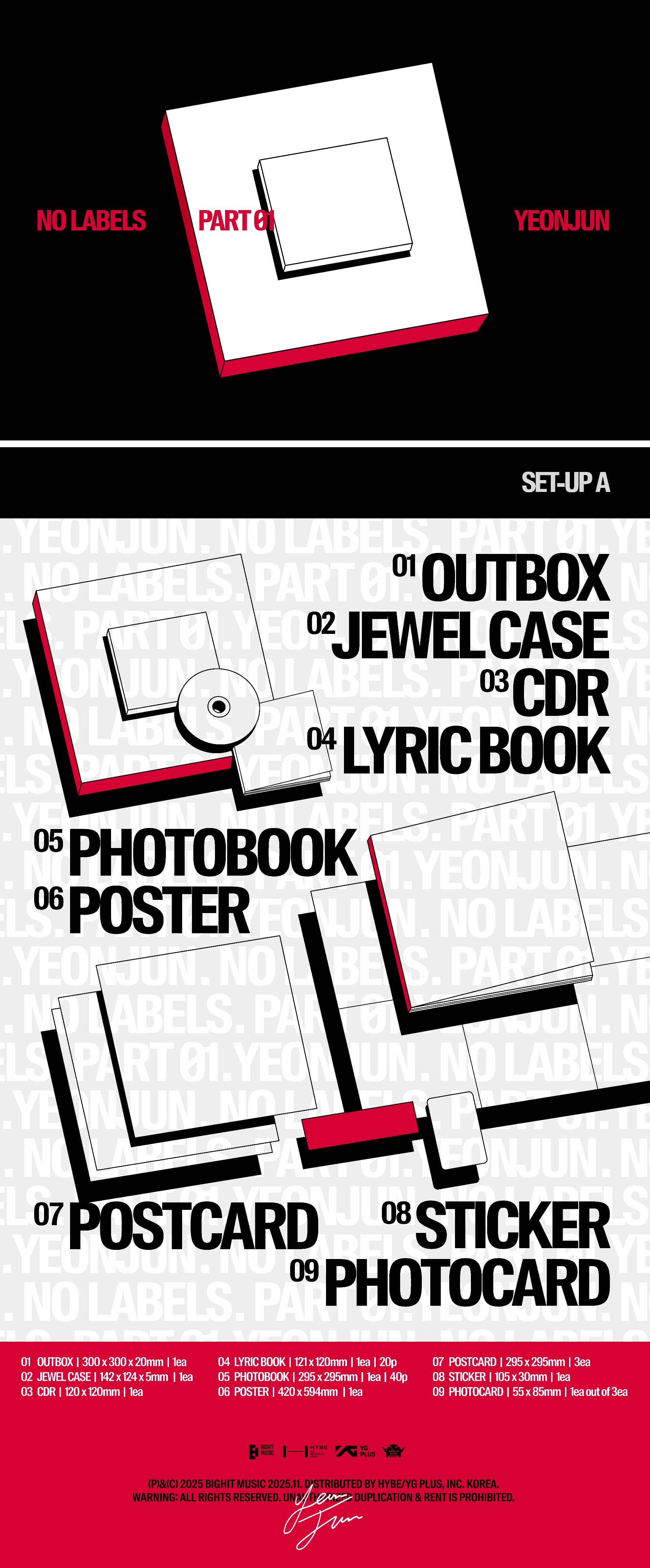 Kai Media [Pop-Up Exclusive] Yeonjun - No Labels: Part 01 Kawaii Gifts