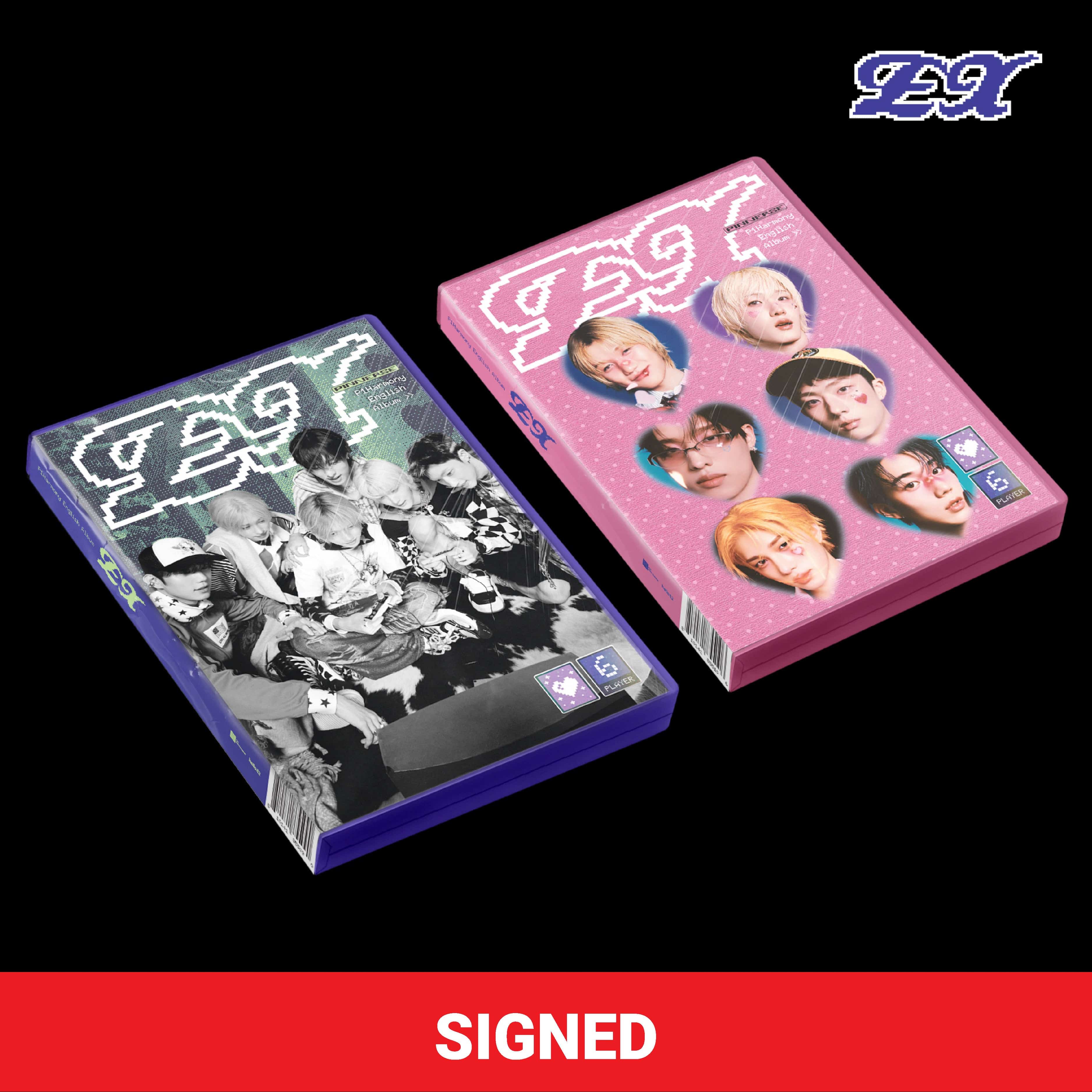Kai Media [SIGNED] P1Harmony - EX (1st English Album) (Copy) Kawaii Gifts