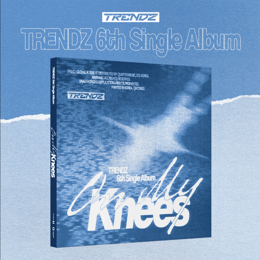 Kai Media [SIGNED] TRENDZ - 6th SINGLE ALBUM : On My Knees [ONE PER CUSTOMER] Kawaii Gifts 8809888412279