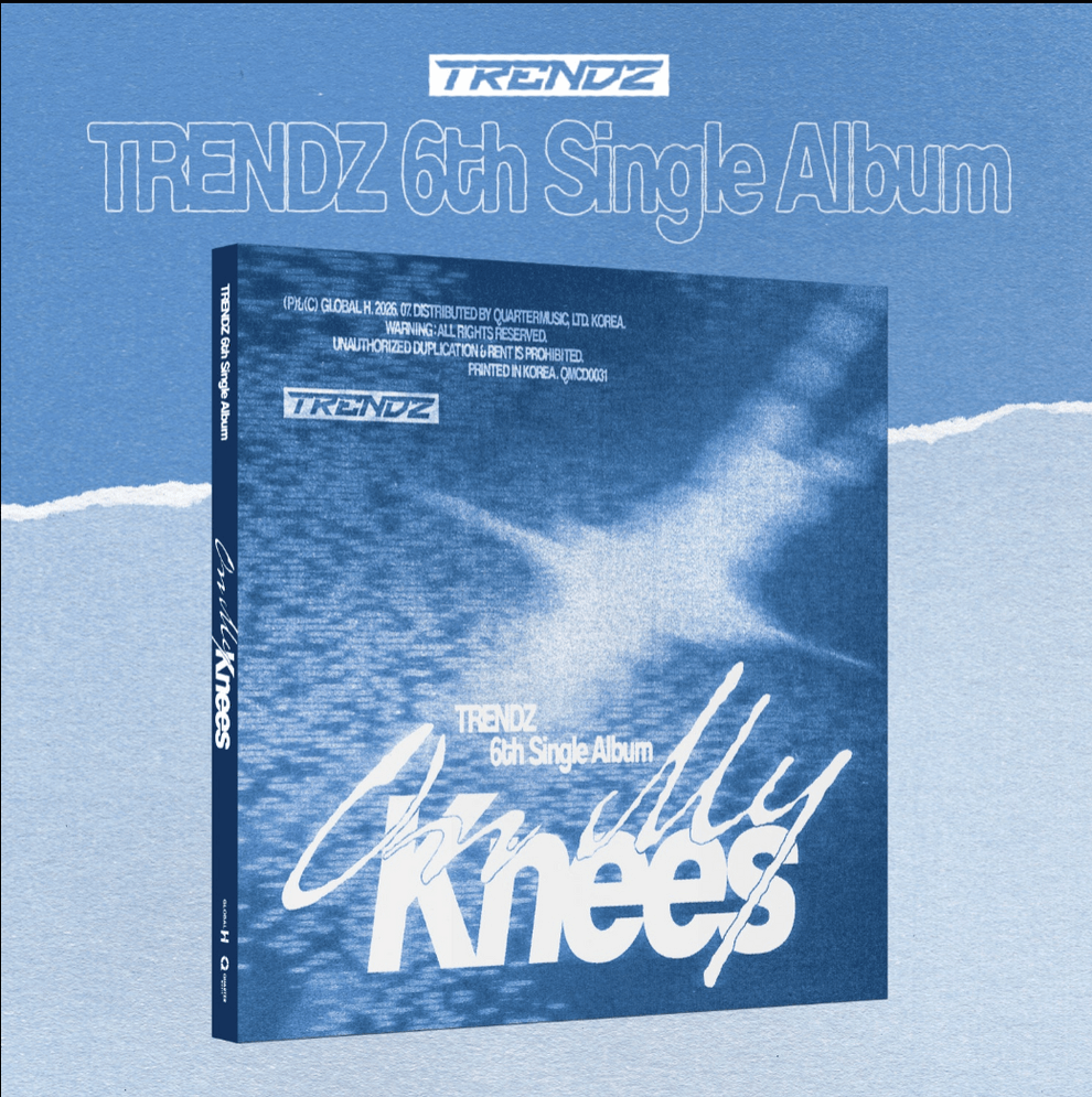 Kai Media [SIGNED] TRENDZ - 6th SINGLE ALBUM : On My Knees [ONE PER CUSTOMER] Kawaii Gifts 8809888412279