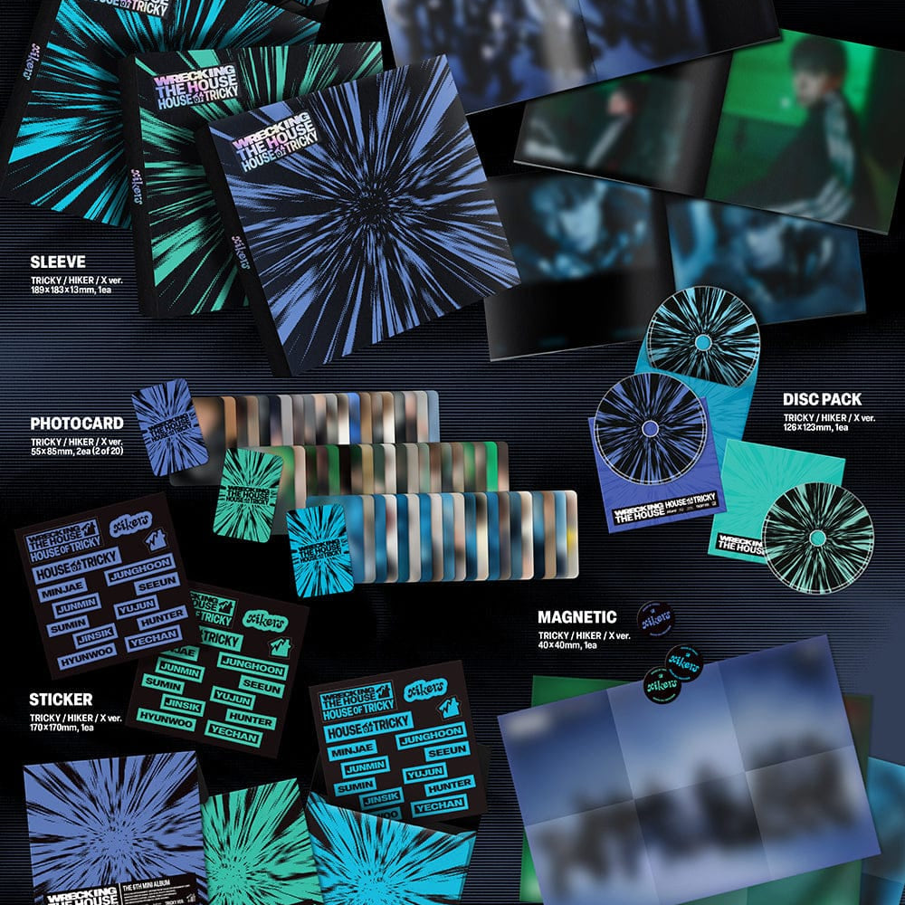 Kai Media [SIGNED] xikers - House of Tricky : Wrecking the House Kawaii Gifts