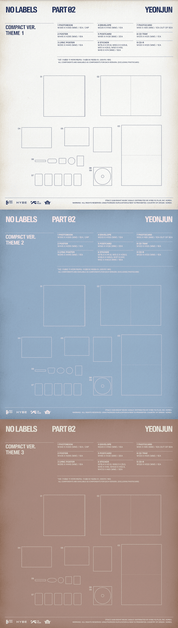 Kai Media [SIGNED] Yeonjun - No Labels: Part 02 (Compact Ver.) Kawaii Gifts