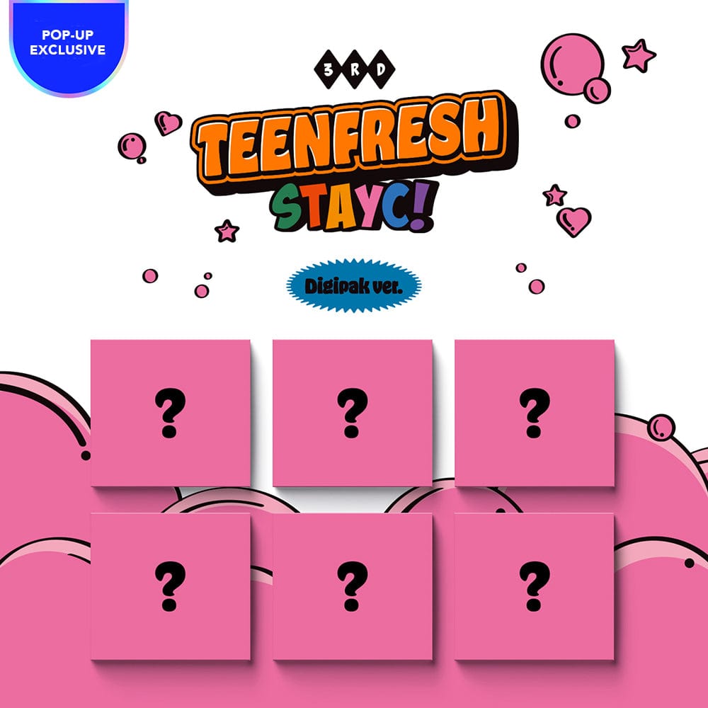 Kai Media STAYC Teenfresh [Pop-Up Exclusive] Digipak vs. Kawaii Gifts 810141850248