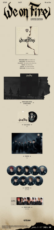 Kai Media &TEAM - 3rd EP ‘We On Fire’ (Limited ver.) Kawaii Gifts