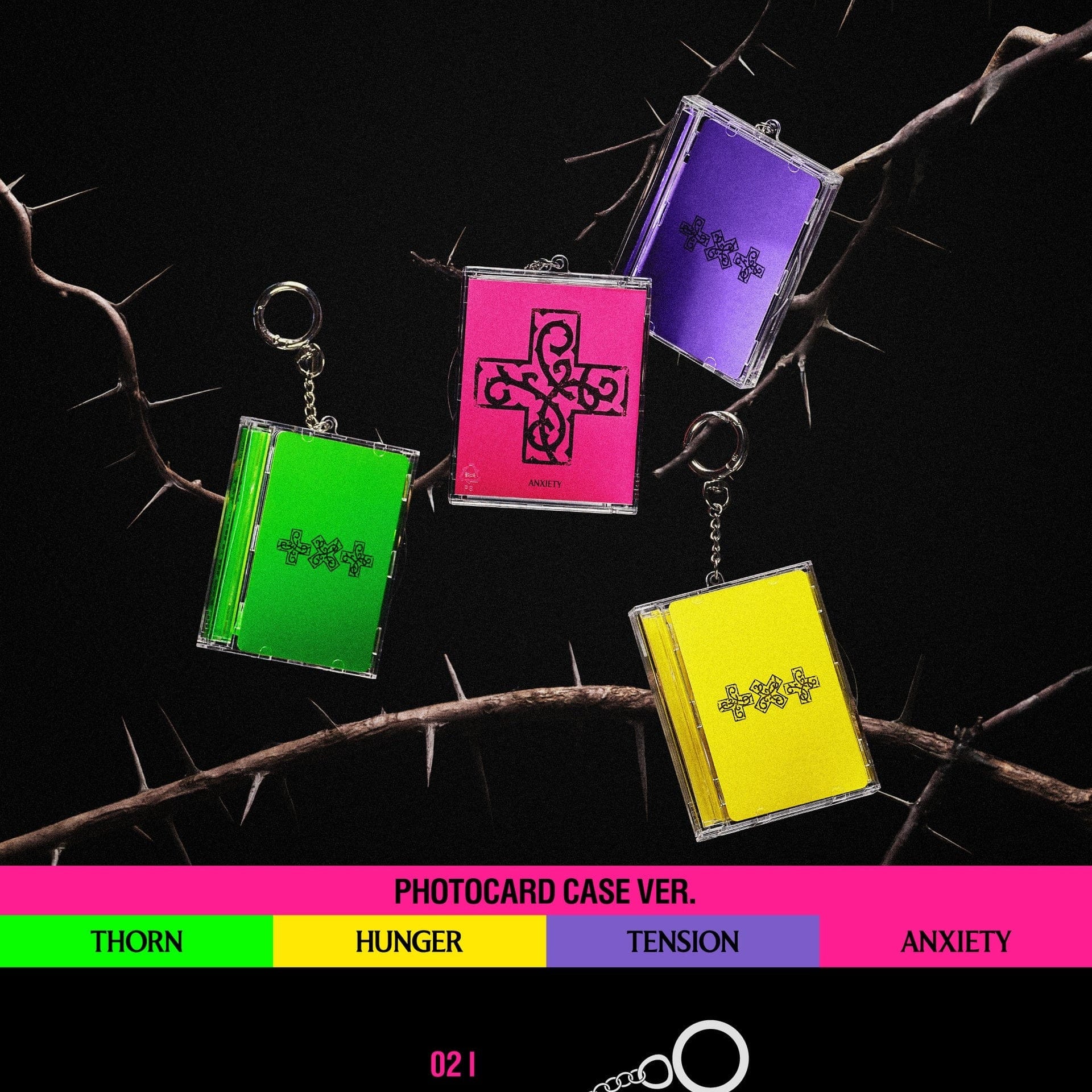 Kai Media TXT - 7TH YEAR: A Moment of Stillness in the Thorns (Photocard Case Ver.) Kawaii Gifts