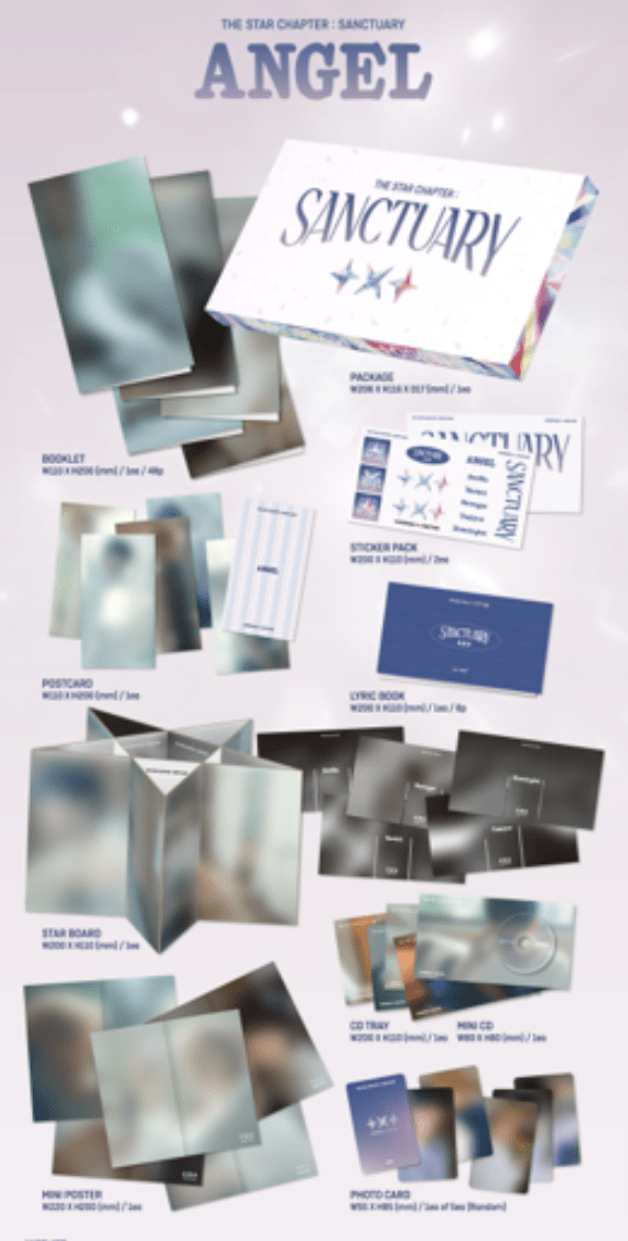 TXT - The Dream Chapter: Sanctuary (Compact Ver.) – Kawaii Gifts TXT - The Dream Chapter: Sanctuary (Compact Ver.) – Kawaii Gifts