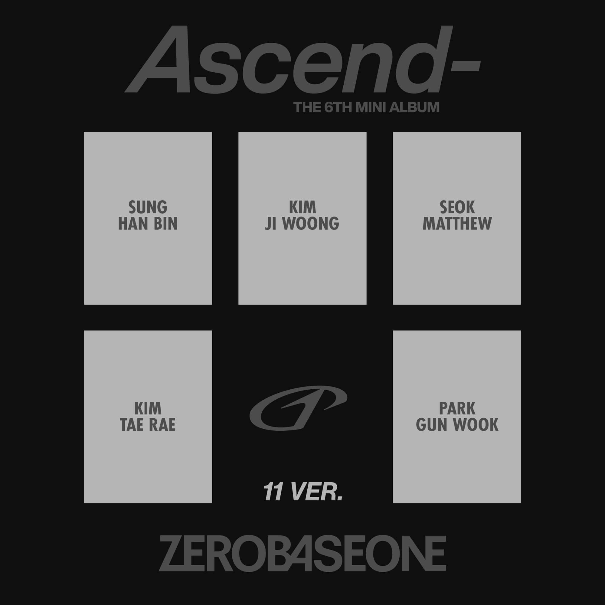 Kai Media ZEROBASEONE - The 6th Mini Album [Ascend-] (11 Ver.) Compact Kawaii Gifts