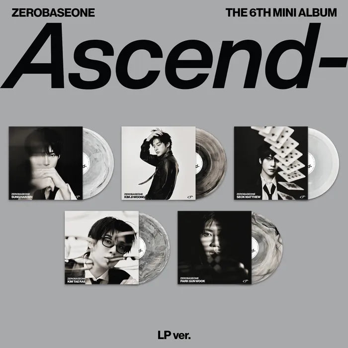Kai Media ZEROBASEONE - The 6th Mini Album [Ascend-] (Vinyl Ver.) Kawaii Gifts