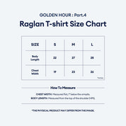 Kai Media ATEEZ - GOLDEN HOUR: Part.4 - Raglan T-Shirt Kawaii Gifts