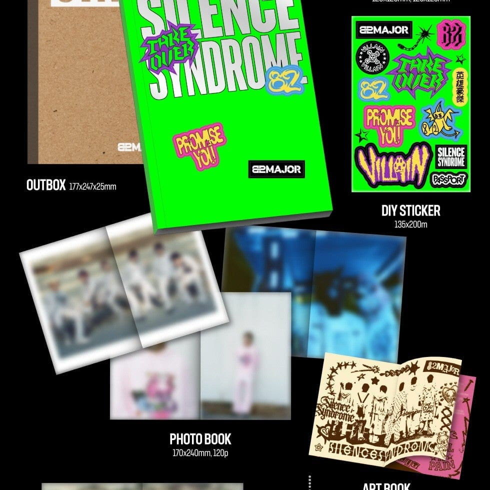 Kawaii Gifts 82MAJOR - Silence Syndrome Kawaii Gifts