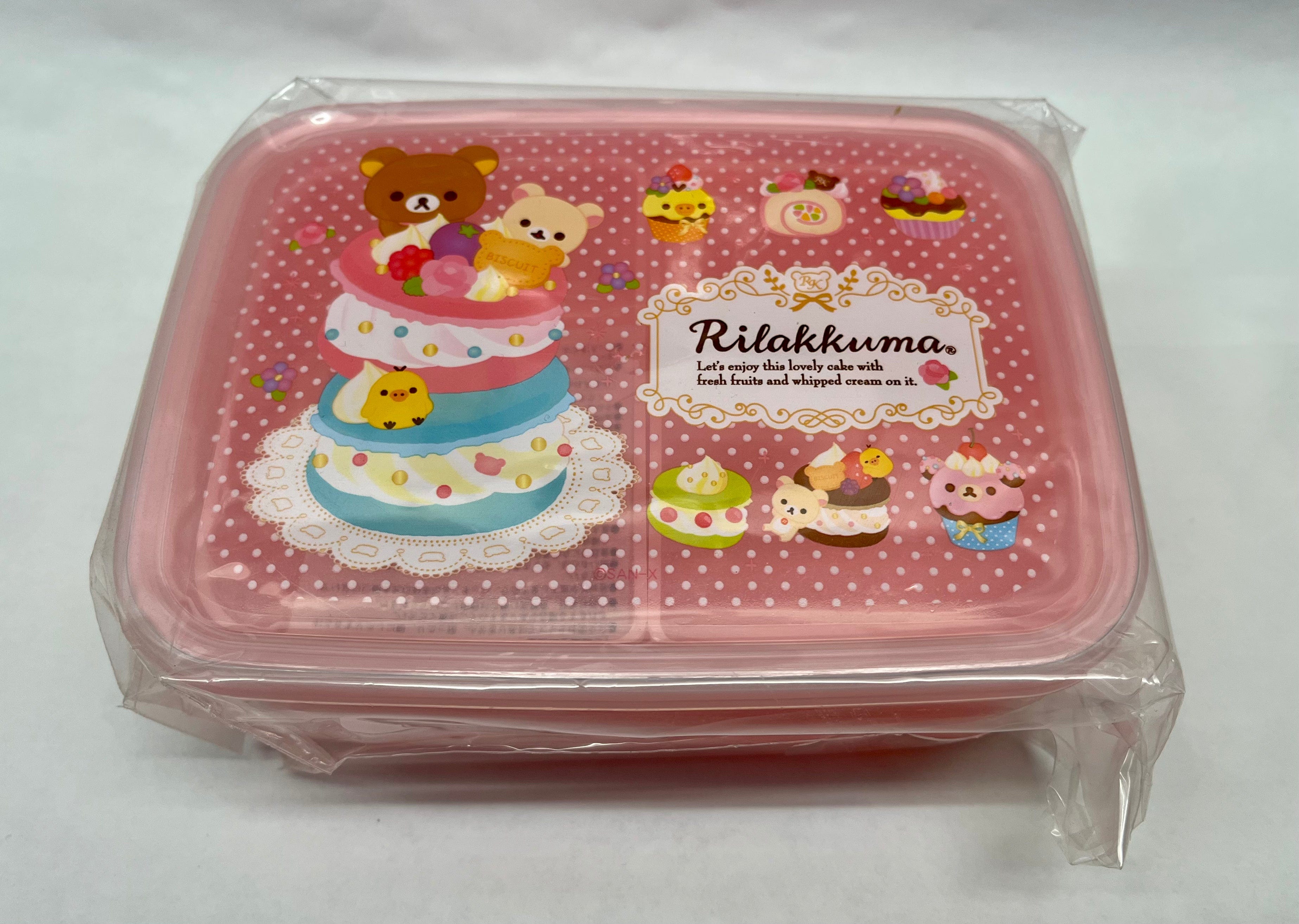 Kawaii Gifts Rilakkuma pink bento box Kawaii Gifts