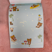 Kawaii Gifts Rilakkuma Aloha Paradise Large Memo Kawaii Gifts 4974413590044