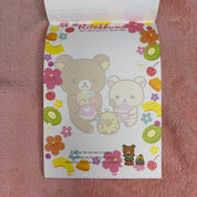 Kawaii Gifts Rilakkuma Aloha Paradise Large Memo Kawaii Gifts 4974413590044