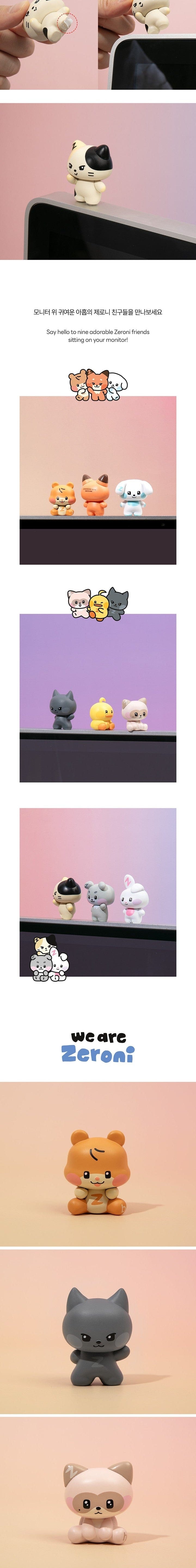 Kawaii Gifts [ZEROBASEONE] Zeroni Monitor Figure Kawaii Gifts
