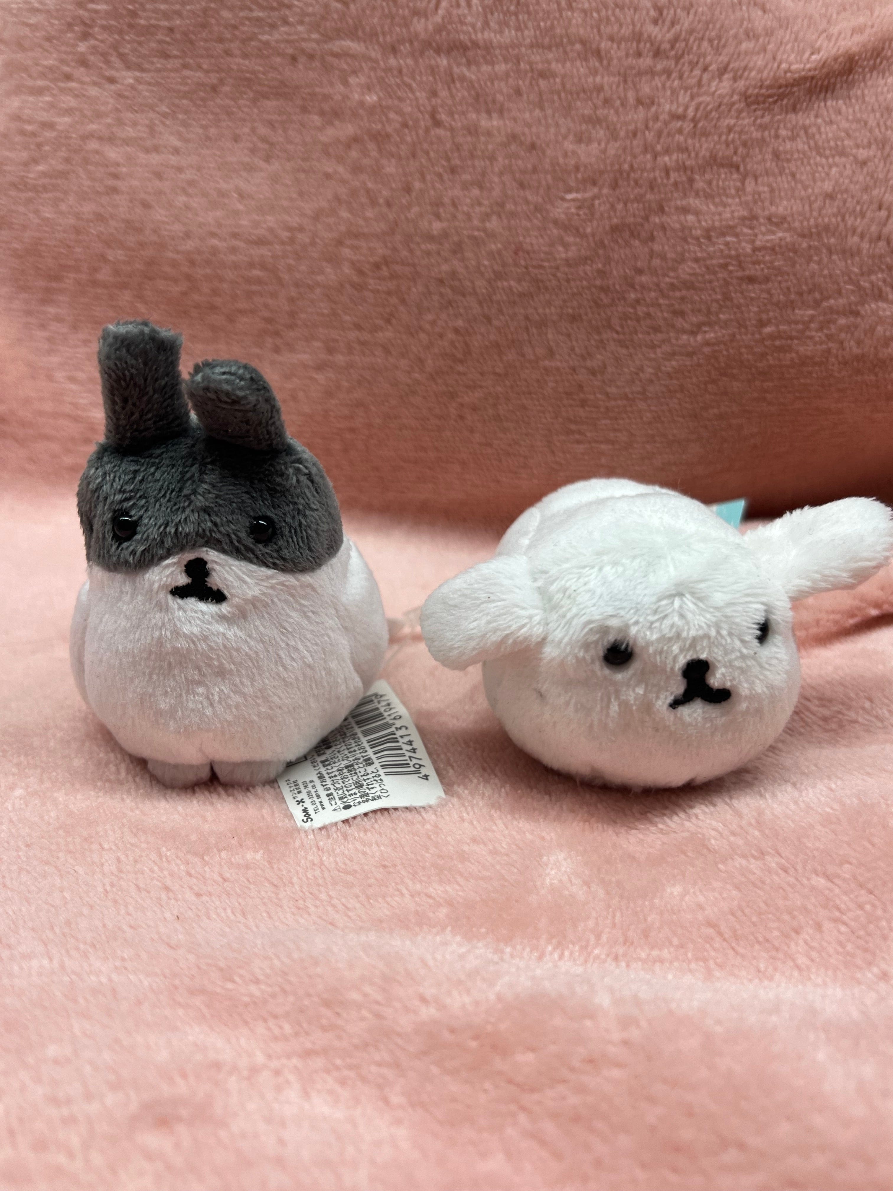 Kawaii Import Mofutans Mochi Bunnies 2" Plush Mascot Kawaii Gifts