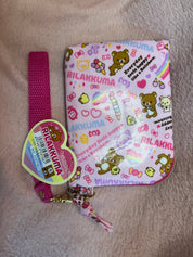 Kawaii Import Rilakkuma Rainbow Small Purse with Handle Kawaii Gifts 4974413531061