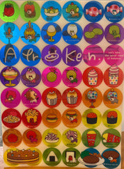 Kawaii Import San-X Afro Ken 2-Pocket Portfolio Plastic File Folder (2004) Kawaii Gifts 4974413392556