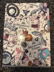 Kawaii Import San-X Sentimental Circus Music A4 5-Index Plastic File Folder (2012) Kawaii Gifts 4974413569989