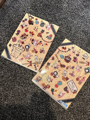 Kawaii Import Sentimental Circus 4-Pocket Portfolio Plastic File Folder (2011) Kawaii Gifts 4974413563024