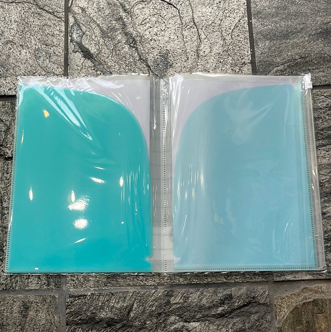 Kawaii Import Sumikko Gurashi Water Monster Lake STRIPES 6+1 Sliding Zip Lock Pockets A4 Plastic File Folder Kawaii Gifts 4974413664592
