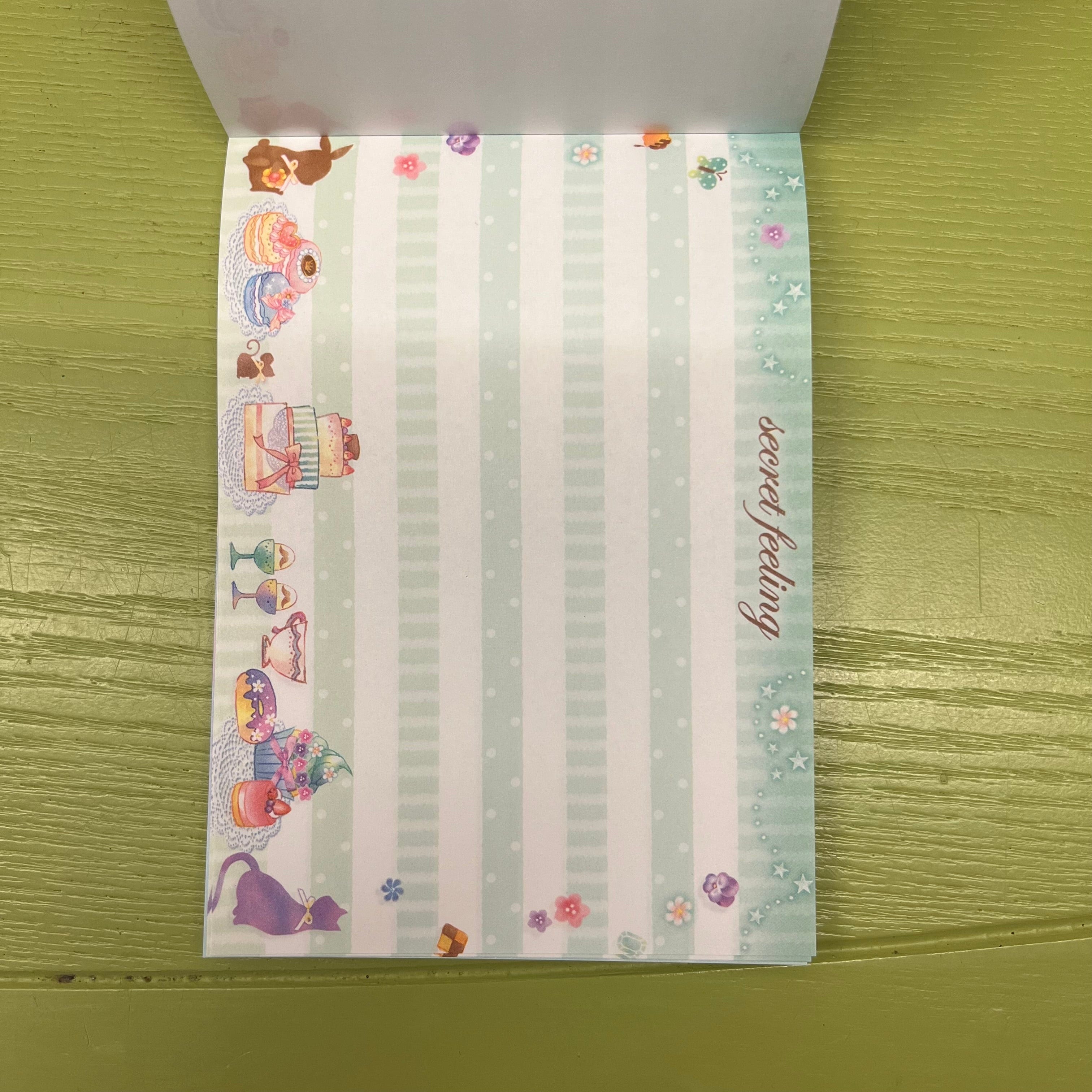 Kawaii Import Secret Feeling Pink Memo Pad Kawaii Gifts 4935124083942