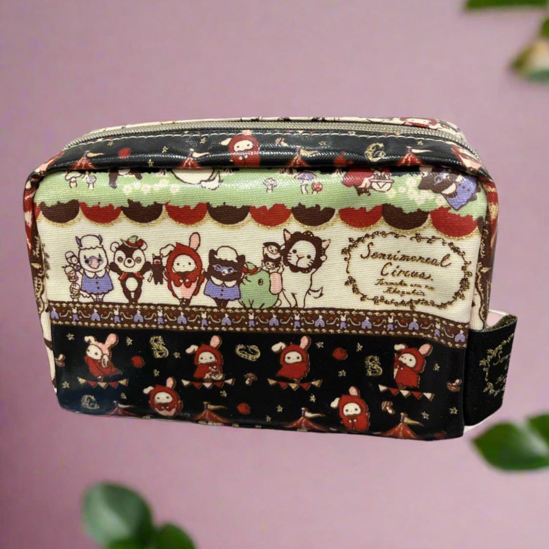 Kawaii Import San-X Sentimental Circus Little Red Riding Hood 6” Pouch Kawaii Gifts 4974413628037