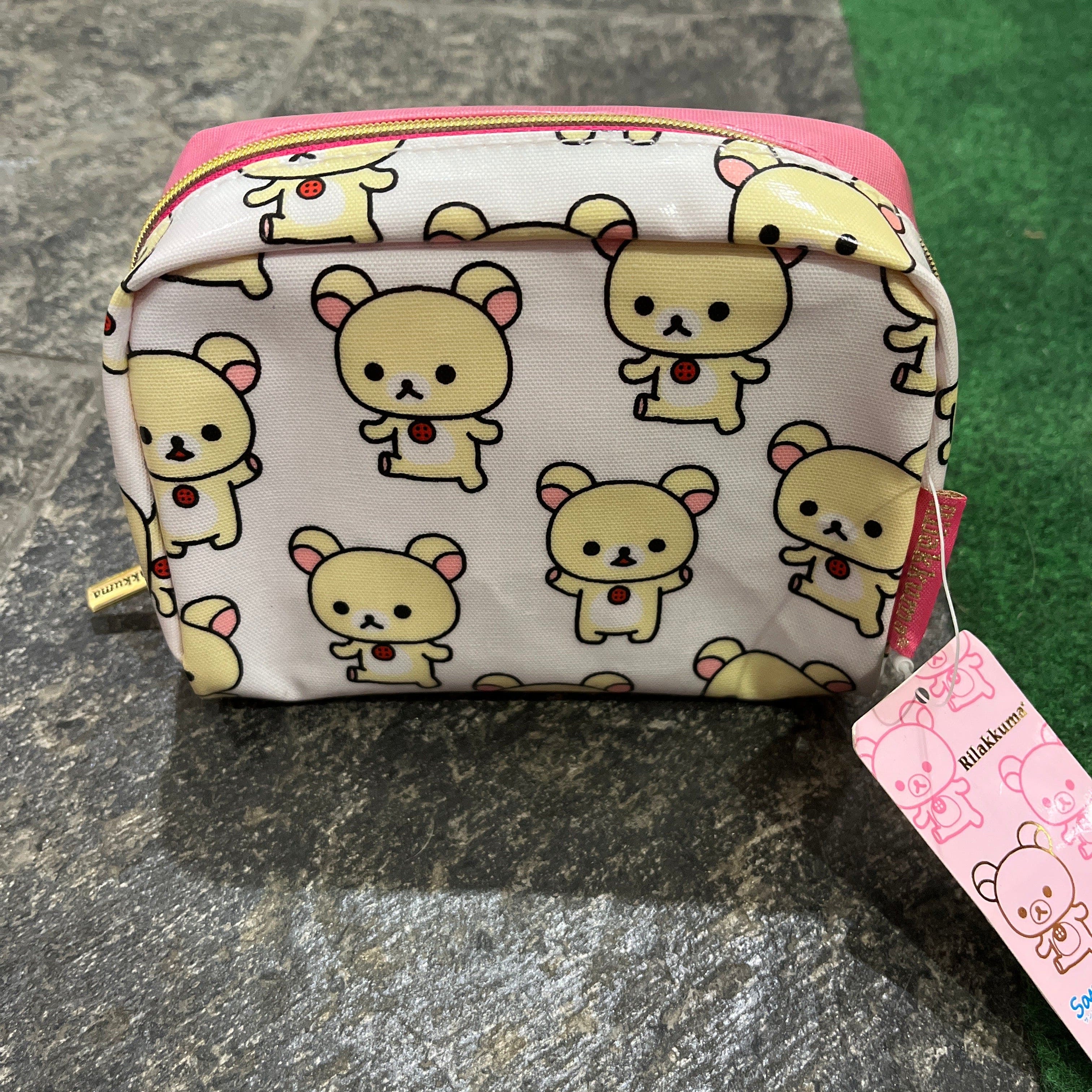 Kawaii Import San-X Rilakkuma Everyday 6.1" Multi-Use Pouch Korilakkuma Kawaii Gifts 4974413576574