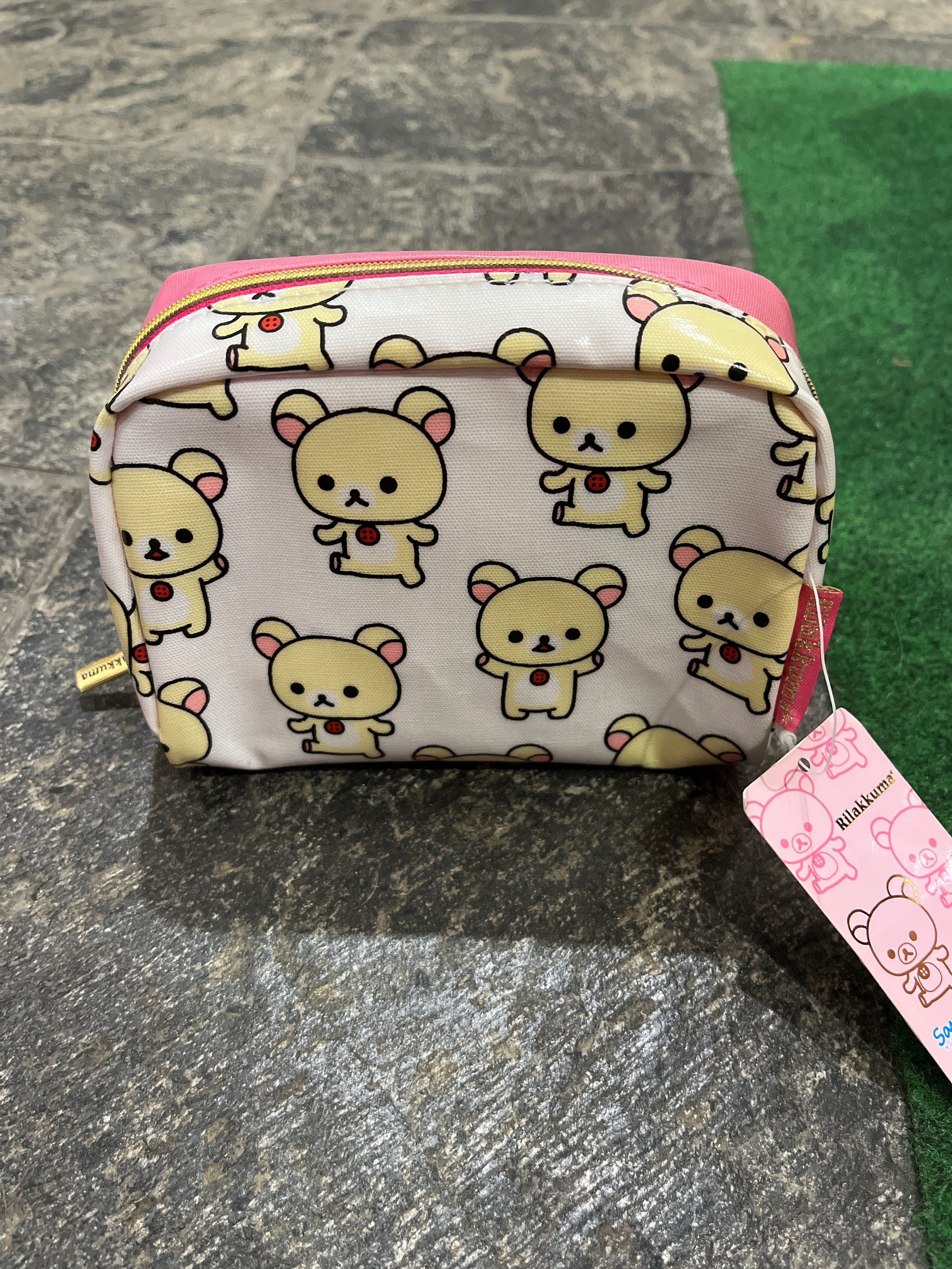 Kawaii Import San-X Rilakkuma Everyday 6.1" Multi-Use Pouch Korilakkuma Kawaii Gifts 4974413576574