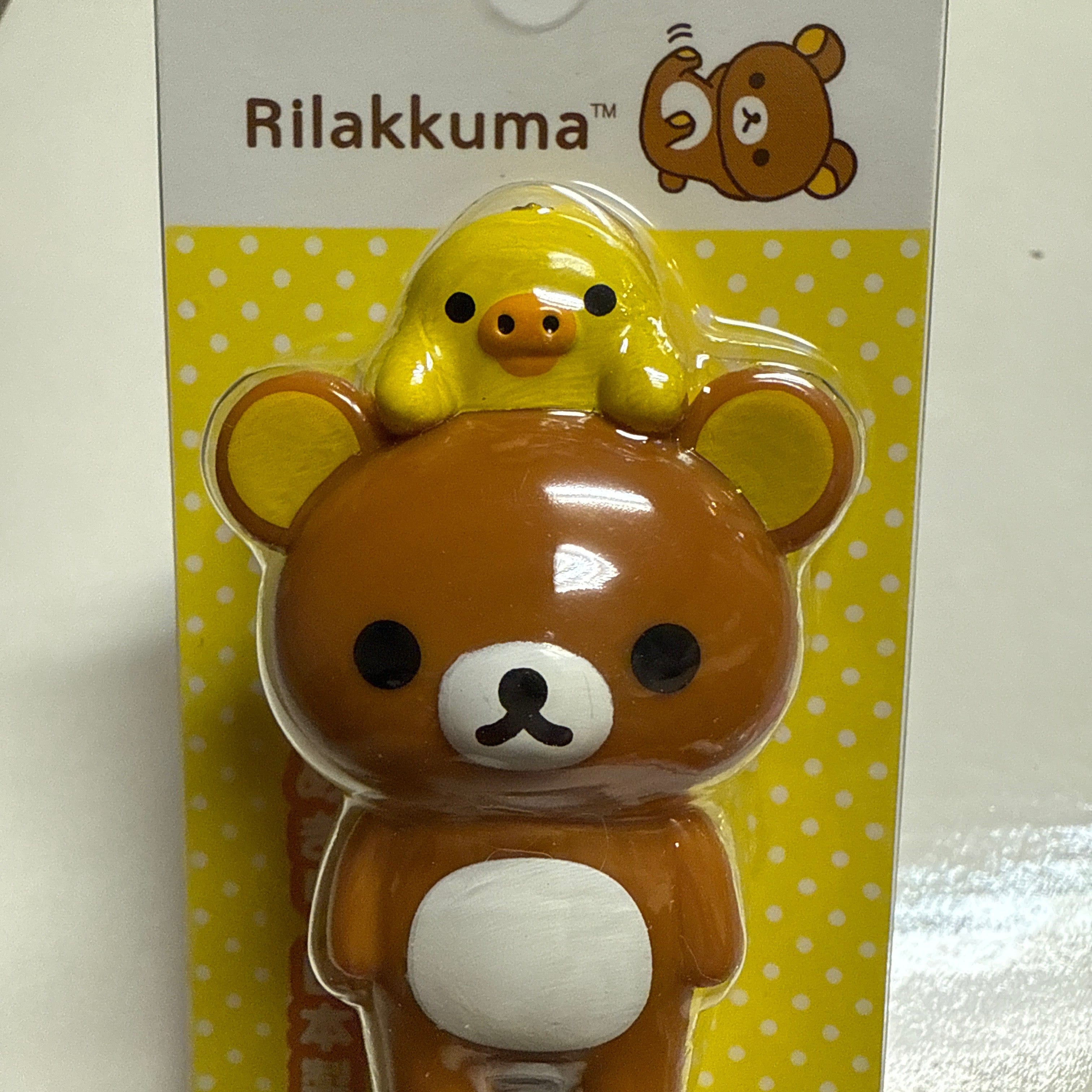 Kawaii Import San-X Rilakkuma Relax Bear Nail Clippers (A) Rilakkuma Kawaii Gifts 4974413649100