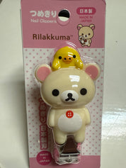 Kawaii Import San-X Rilakkuma Relax Bear Nail Clippers (B) Korilakkuma Kawaii Gifts 4974413649117