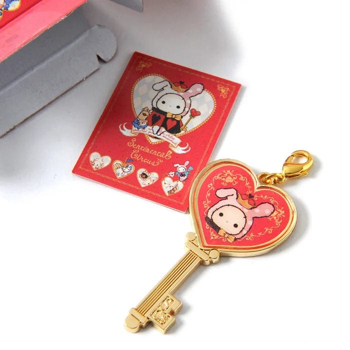 Kawaii Import San-X Sentimental Circus Queen of Hearts 2" Key Mascots Blind Box Kawaii Gifts 4974413657570