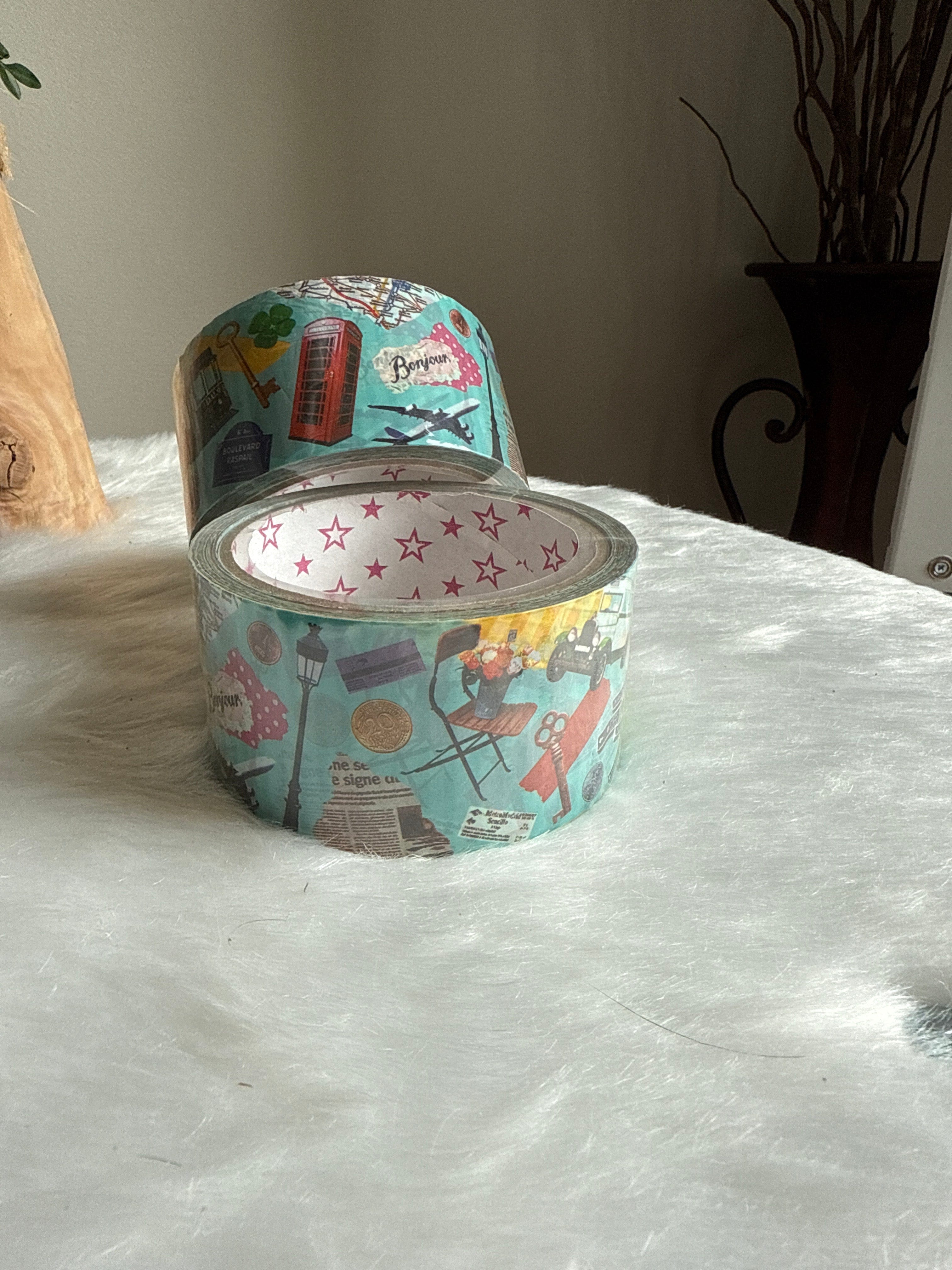 Kawaii Import Bonjour Packing Tape Kawaii Gifts 4909001914001