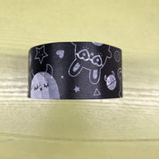 Kawaii Import Cute Animals and Monsters Black and White Large Washi Tape Kawaii Gifts