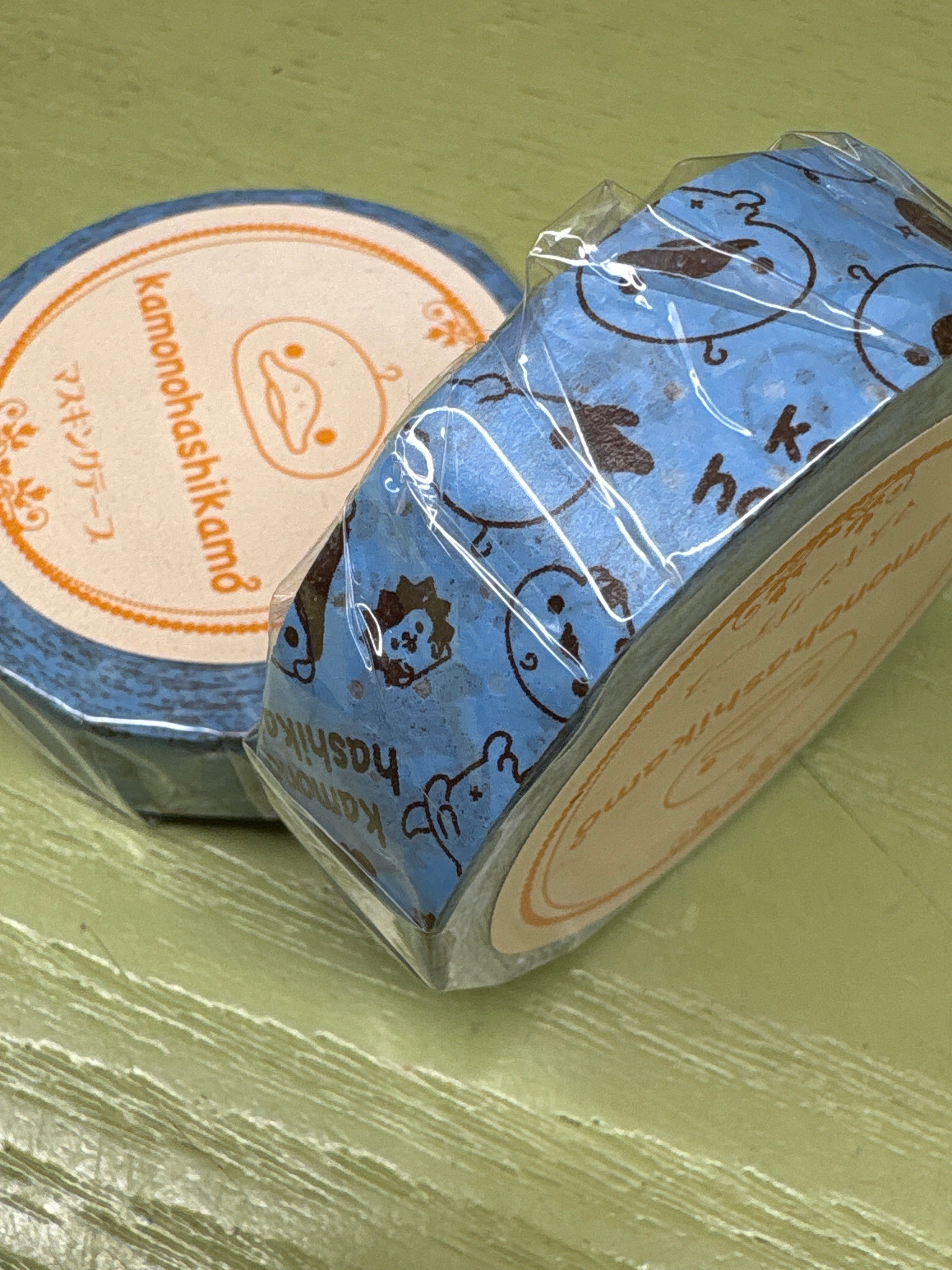 Kawaii Import Kamonohashi Kamo Platypus Washi Tape 2009 Kawaii Gifts 4974413520270