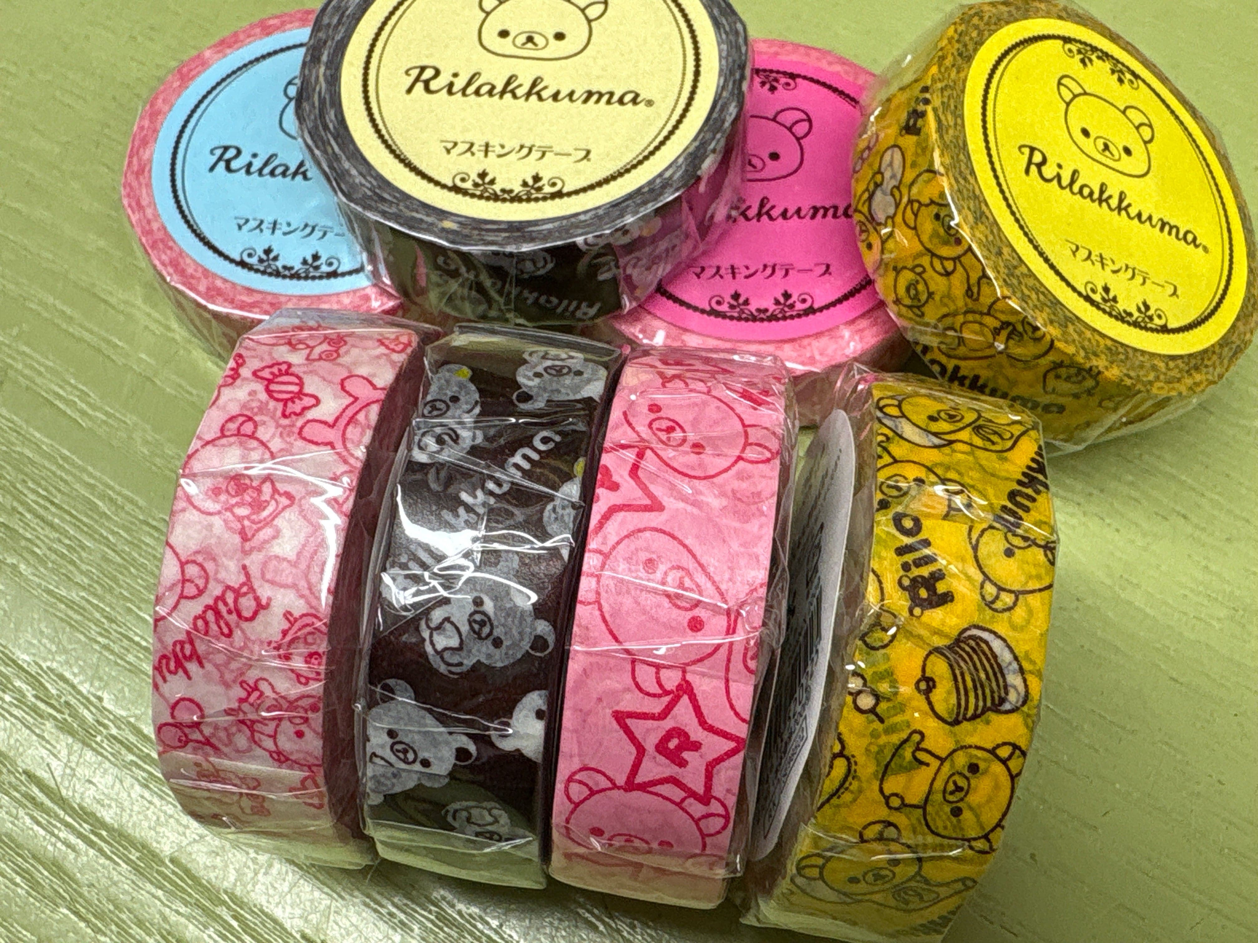 Kawaii Import Rilakkuma Washi Tapes 2009 Kawaii Gifts