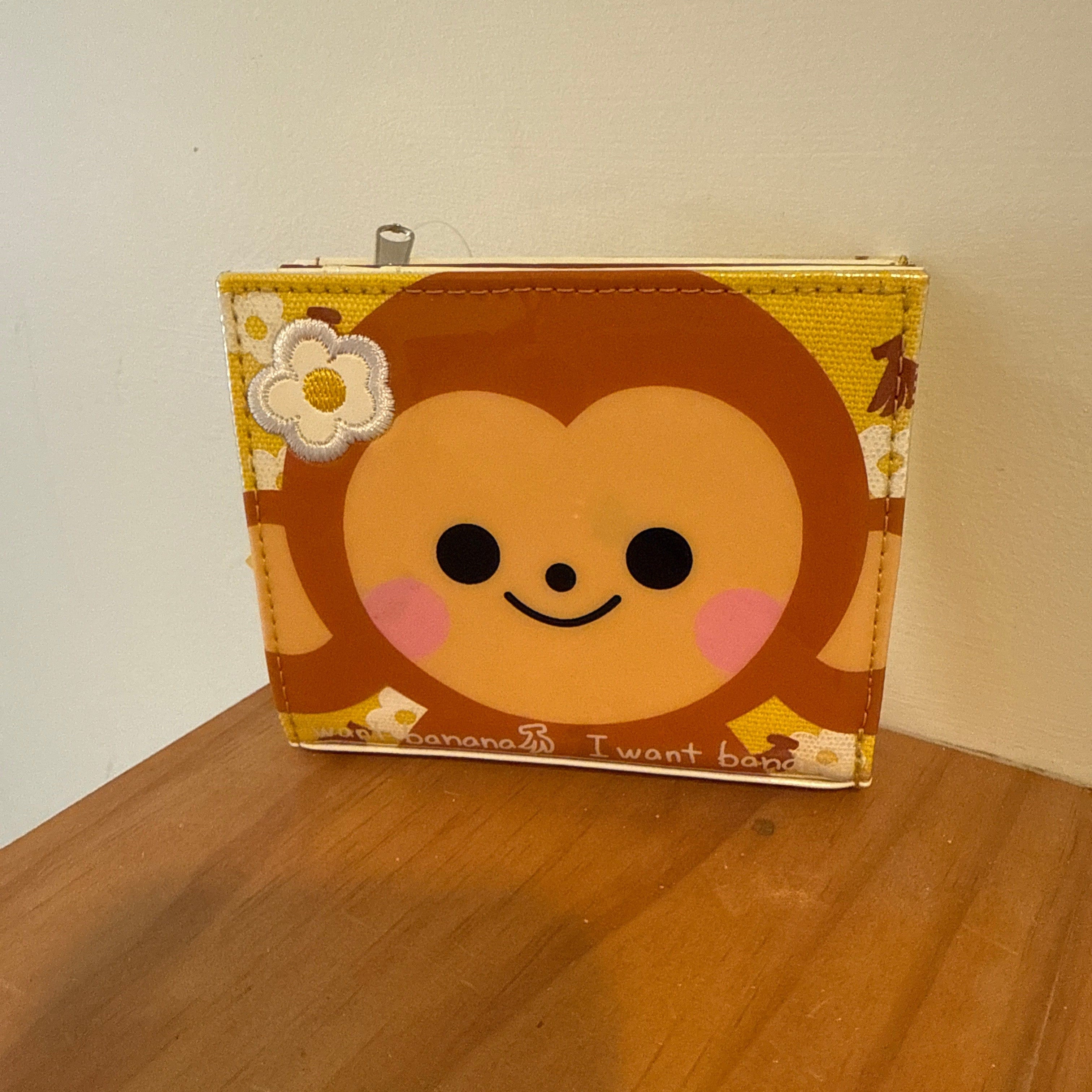 Kawaii Import Crux Me and My Monkey Wallet Kawaii Gifts 4935124795739