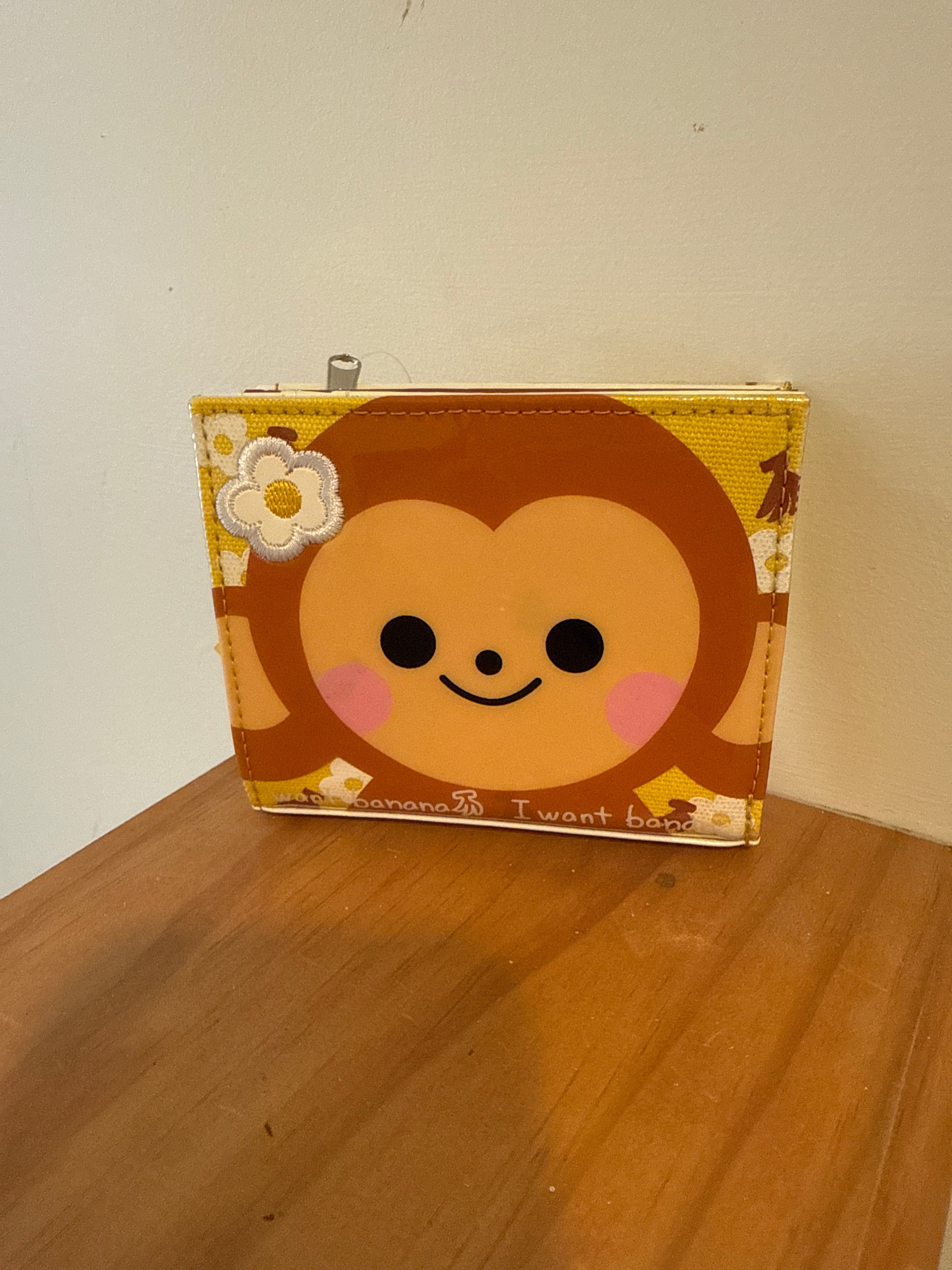 Kawaii Import Crux Me and My Monkey Wallet Kawaii Gifts 4935124795739