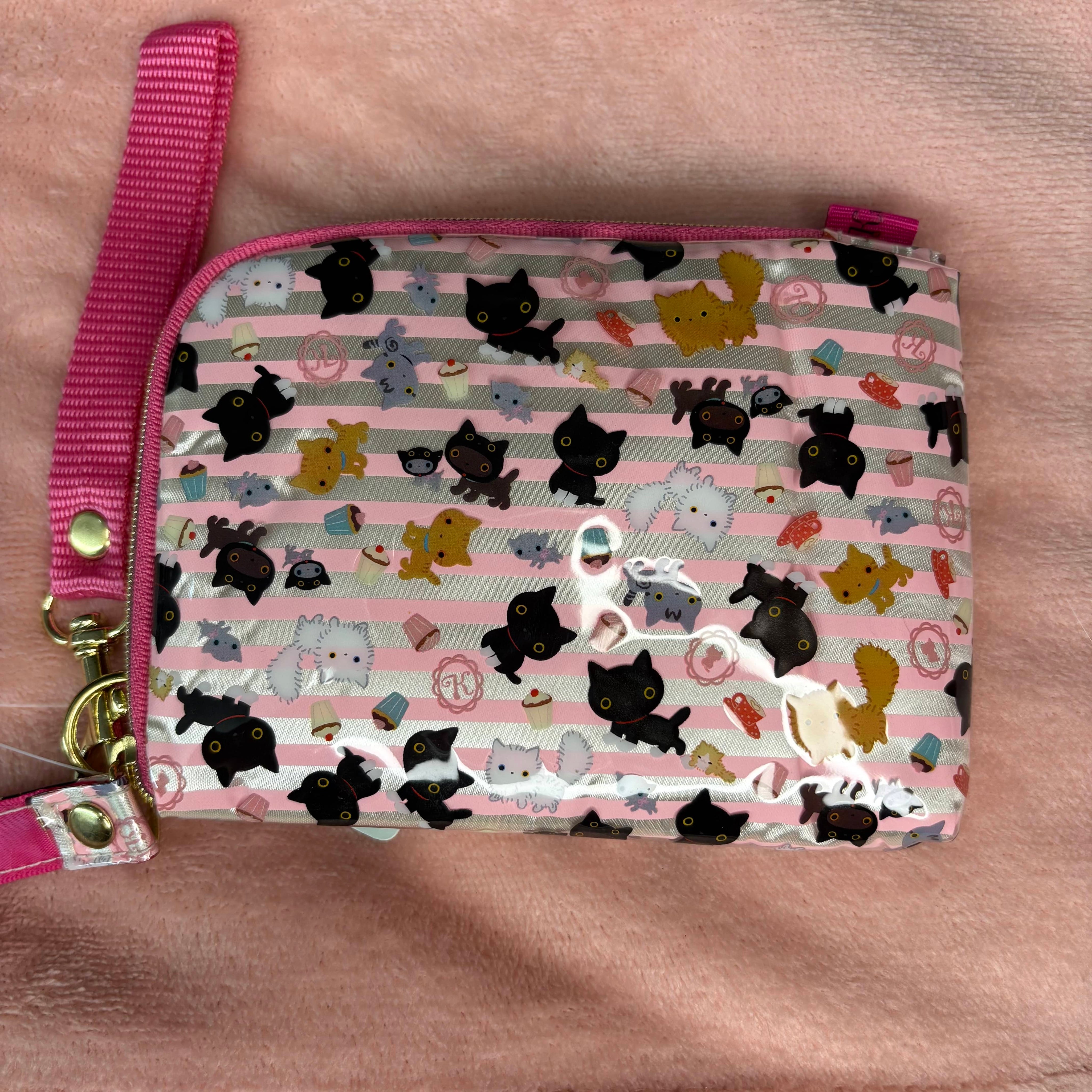 Kawaii Import San-X Kutusita Nyanko and Sweets Coin Pouch Kawaii Gifts 4974413516334