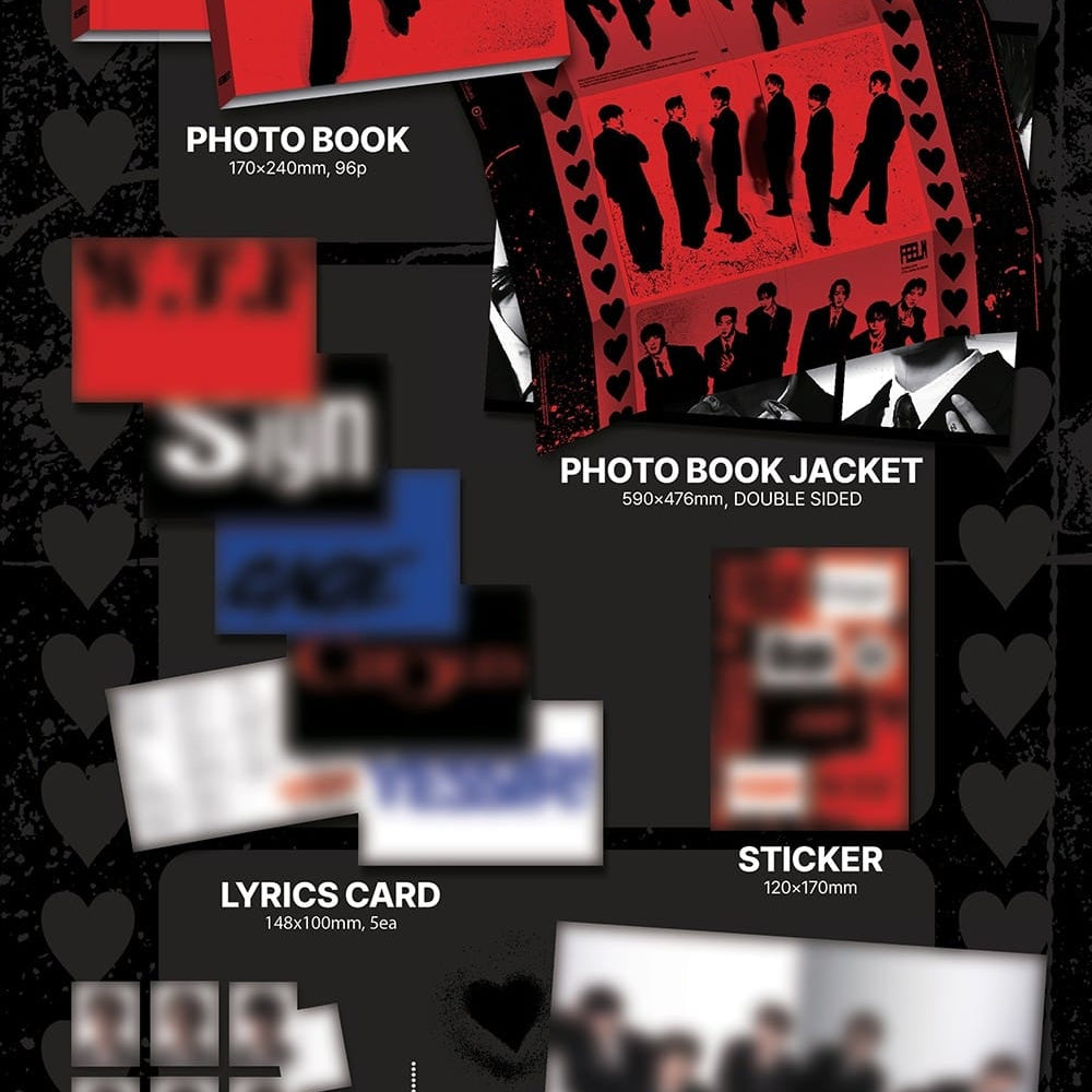 Korea Pop Store 82MAJOR - 5th Mini Album [Feelm] (Photobook Ver.) Kawaii Gifts