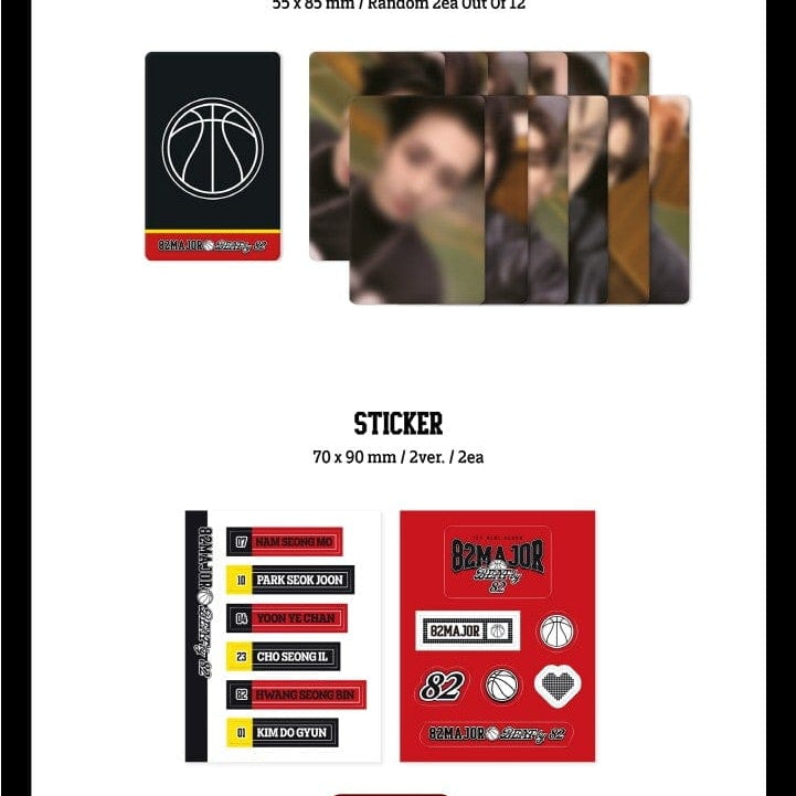 Korea Pop Store 82MAJOR - Beat By 82 (Pocaalbum Ver.) Kawaii Gifts