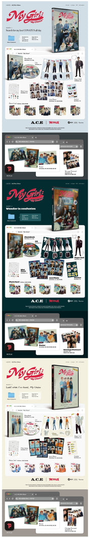 Korea Pop Store A.C.E - [My Girl : My Choice] (6th Mini Album) Kawaii Gifts 8804775368844