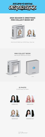 Korea Pop Store aespa 2025 Season's Greetings Mini Collect Book Kawaii Gifts